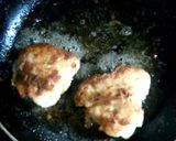 ☆鶏肉ささみの大葉・チーズ挟み焼き☆作り方4写真