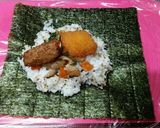 米1合・海苔1枚でおにぎらず♡作り方2写真
