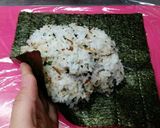 米1合・海苔1枚でおにぎらず♡作り方3写真