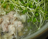 簡単！おいしい一人鍋♡豚の水炊き♪牡蠣入作り方11写真