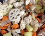 簡単おいしい!鶏根菜の酢豚風作り方3写真