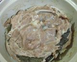 豚肉ともやしの重ね蒸しwithしその塩漬作り方4写真