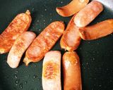 簡単カリカリソーセージ入りホットドッグ作り方3写真