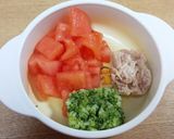 離乳食　後期　焼きトマトリゾット♪作り方3写真