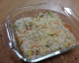 離乳食　後期　焼きトマトリゾット♪作り方4写真