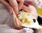 クリスマスに！ライス入りローストチキン作り方4写真