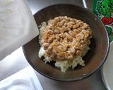 最速の卵かけ納豆ふりかけご飯作り方2写真