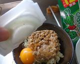 最速の卵かけ納豆ふりかけご飯作り方4写真