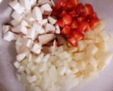 炊飯器リゾット＊チーズカレー作り方1写真