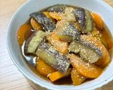 茄子とにんじんの煮物作り方5写真