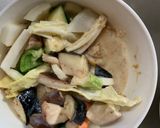 肉無チクワ梅すき焼き親子丼味野菜炒め作り方14写真