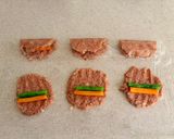 ミートローフ風⭐︎野菜のロールハンバーグ作り方10写真
