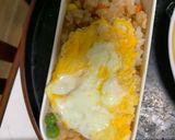レンジ簡単洋風ニラ玉味オムライス弁当作り方12写真