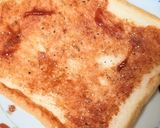 簡単★朝食！ベーコンのピザトースト作り方1写真