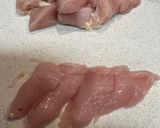鶏むね肉と舞茸の柚子胡椒風味作り方1写真