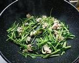 仙台麩とセリの卵とじ作り方3写真