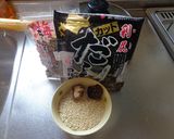 最速の玄米雑炊（干し椎茸昆布ちりめん）作り方1写真