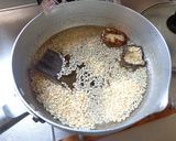 最速の玄米雑炊（干し椎茸昆布ちりめん）作り方3写真