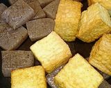厚揚げとこんにゃくのバターサイコロ焼き作り方3写真
