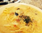 お味噌汁の残り物シリーズ-クリームパスタ作り方5写真