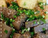 厚揚げとこんにゃくのバターサイコロ焼き作り方4写真