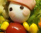 クリスマスにかわいい❤リースサラダ作り方7写真