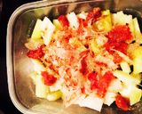 セロリの梅かつお漬け作り方3写真