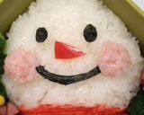 スノーマン♡Xmasお弁当作り方2写真