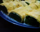 ほうれん草を玉子で巻いちゃった♡作り方5写真
