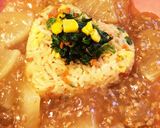 トロ旨！大根と挽肉中華あんかけチャーハン作り方6写真