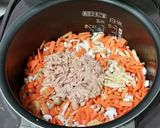 ツナとめんつゆで簡単炊き込みご飯作り方3写真