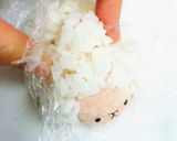 ひつじの干支弁当に☆簡単作り方6写真