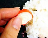 ひつじの干支弁当に☆簡単作り方9写真
