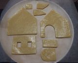 クリスマスレシピ★ヘクセンハウス作り方5写真