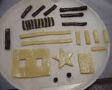 クリスマスレシピ★ヘクセンハウス作り方6写真