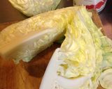 豚バラとキャベツの煮込み作り方2写真
