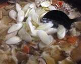 野菜たっぷり 【ひっつみ汁】作り方11写真