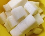 ちょっと節約ちょっと時短の大根カレー作り方1写真