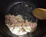 しめじとベーコンのクリームオムライス♪作り方2写真