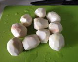 里芋と栗の煮っころがし作り方8写真