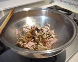 ホウレン草とベーコンのクリームパスタ作り方2写真