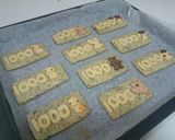小さい子どものお年玉に♪お札クッキー作り方8写真