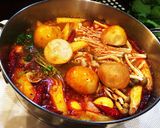 祝1位！簡単！やみつき！激辛火鍋！麻辣湯作り方8写真