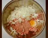 食パンでふわふわ煮込みハンバーグ作り方1写真