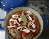 食パンでふわふわ煮込みハンバーグ作り方7写真