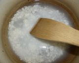 くずもち　和三盆糖　黒蜜で作り方1写真