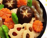 筑前煮は飾り切りでおせちにも◎作り方11写真