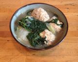 鶏団子と白菜の白味噌煮作り方6写真