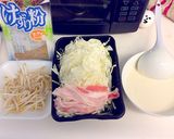 フライパン1つで広島焼き作り方1写真