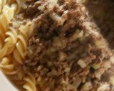 鉄パンでヨーグルトソースとマカロニパスタ作り方12写真